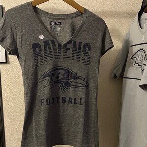 Gray Ravens Football T-Shirt